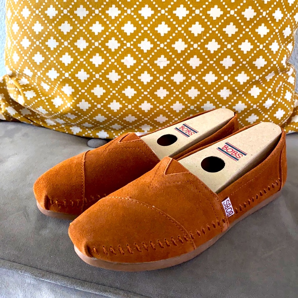 NWT • BOBS Suede Moccasins Slip-Ons!